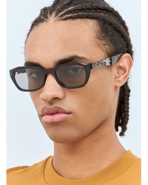 A Bathing Ape #2 Rectangular Sunglasses - Black