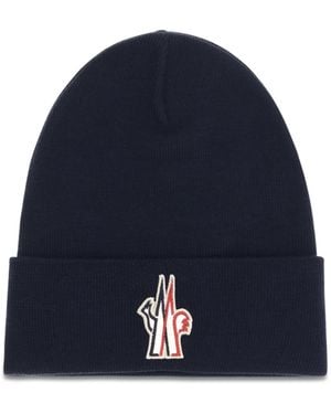 Moncler Wool Beanie - Blue