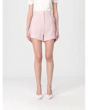 Max Mara Tailored Wool Shorts - Pink