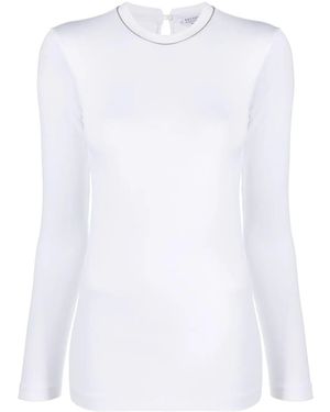 Brunello Cucinelli Cotton T-Shirt - White