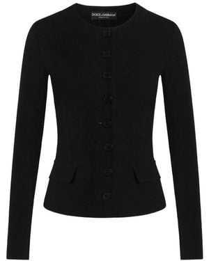 Dolce & Gabbana Dolce & Gabbana Jackets - Black