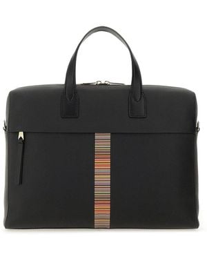Paul Smith Borsa Signature Stripe - Black