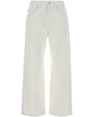Brunello Cucinelli Pantalone Tinto - White
