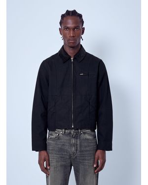 Vetements Cut-Up Workwear Jacket - Blue