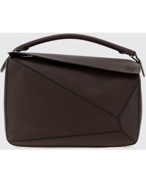 Loewe Large Puzzle Bag - Black