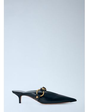 Balenciaga City Mules - White
