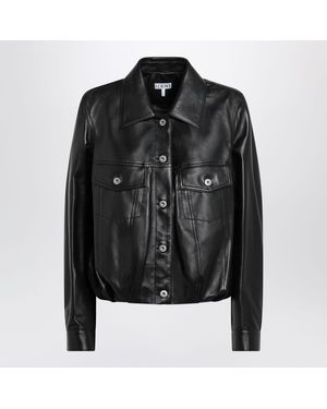 Loewe Lamb Nappa Leather Jacket - Black