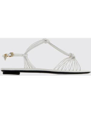 Prada Heeled Sandal - White