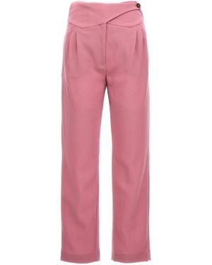 Blazé Milano 'Cool & Easy' Pants - Pink