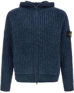 Stone Island '5100065' Cardigan - Blue