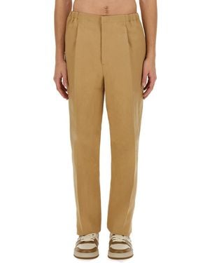 Fendi Canvas Pants - Natural