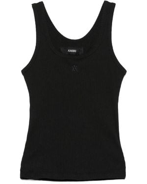 Amiri Stretch Top - Black