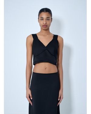 TOTEME V-Neck Sleeveless Top - Blue