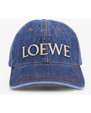 Loewe Hat Paula's Ibiza Denim - Blue