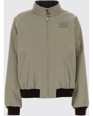 Miu Miu Jacket Cocoa - Natural