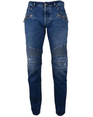 Balmain Slim-Fit Jeans - Blue