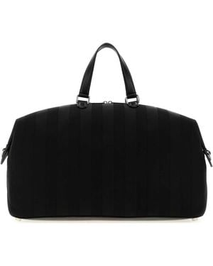 Fendi Canvas Lui 48 Travel Bag - Black
