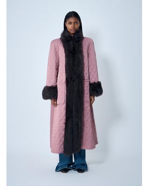 Chloé Chloã Long Hybrid Coat - White