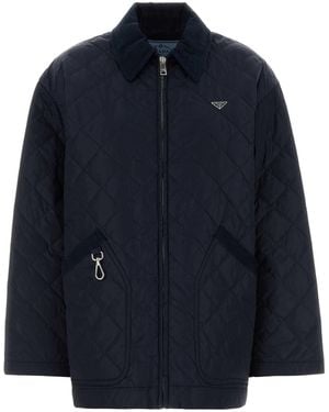 Prada Re-Nylon Jacket - Blue
