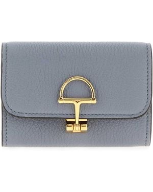 Gucci Mini Leather Coin Purse, 11 Cm X 7 Cm X 3 Cm - Gray