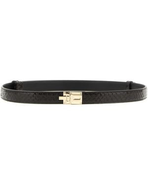 Tom Ford 'T Latch' Belt - Black