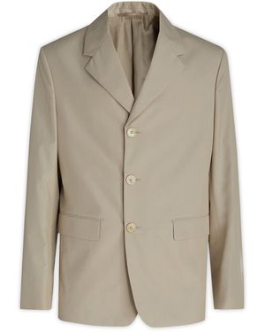 Prada Clothing Blazers E Gilets - Natural