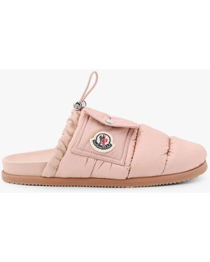 関税込★VIP価格【MONCLER】Mon Pocket Padded Leather Mules MONCLER | Mon Pocket Padded Leather Mules | Women | Lane