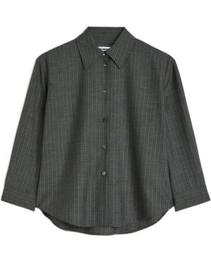 Jil Sander Wool Shirt - Gray
