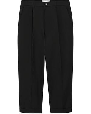 Ami Paris Cotton Pants - Black