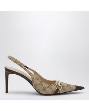 Gucci Donna Slingback Pumps - Metallic