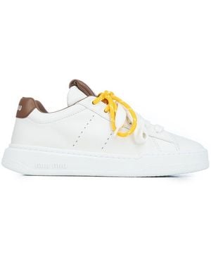 Miu Miu Shoes Sneakers - Metallic