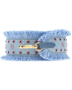 Fendi Light- Denim You Shoulder Strap - Blue