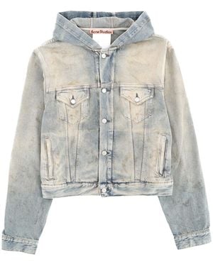 Acne Studios Hooded Jacket - White