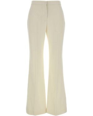 Givenchy Ivory Wool Pant - White