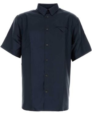 Prada Satin Shirt - Blue