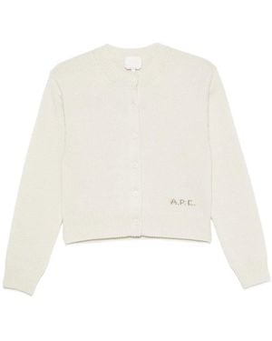 A.P.C. Neutrals Knitwear - White