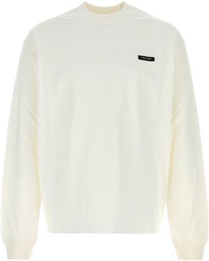 Prada Cotton Sweatshirt - White
