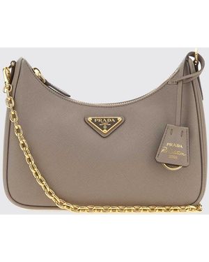 Prada Crossbody Bag Mud - Gray