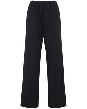 Phoebe Philo Drawstring Pants - Blue