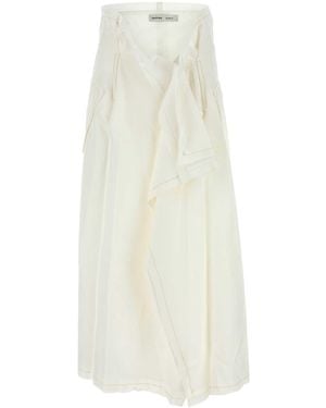 Carven Viscosa Skirt - White