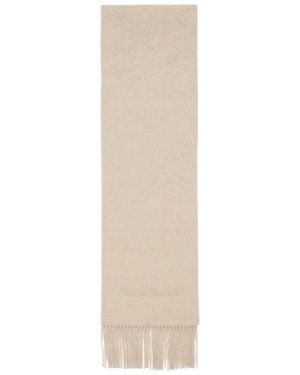 Acne Studios Neutrals Scarves - Natural