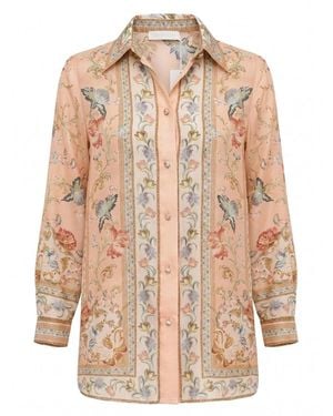 Zimmermann 'Roselight' Shirt - Natural