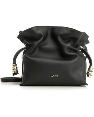 Loewe Flamenco Clutch Coil Mini - Black