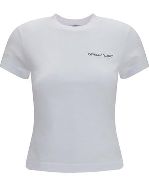 Off-White c/o Virgil Abloh Printed T-Shirt - Gray