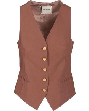 Tagliatore "Gaelle" Waistcoat - Brown