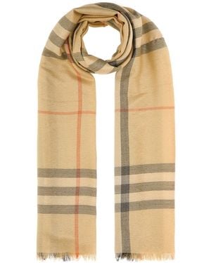 Burberry Accessories Scarves & Shawls - Natural