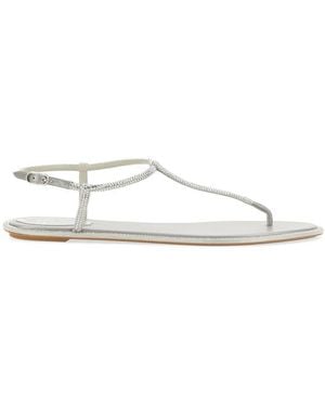 Rene Caovilla Sandal "Diana" - White
