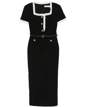 Self-Portrait Dresses - Black