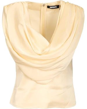 ROTATE BIRGER CHRISTENSEN Waterfall Top - Natural
