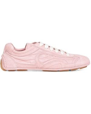 Prada Calzature Peach Montecarlo Re-Edition 2005 Sneakers - Pink